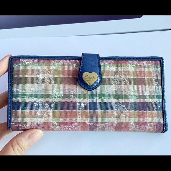 Coach heart colorful wallet - Picture 3 of 8